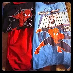 💜Boys SpiderMan shorts outfit